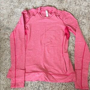 lululemon athletica Pink Heather Long Sleeve Athletic Top